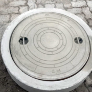 SFRC/RCC Round Manhole cover with frame